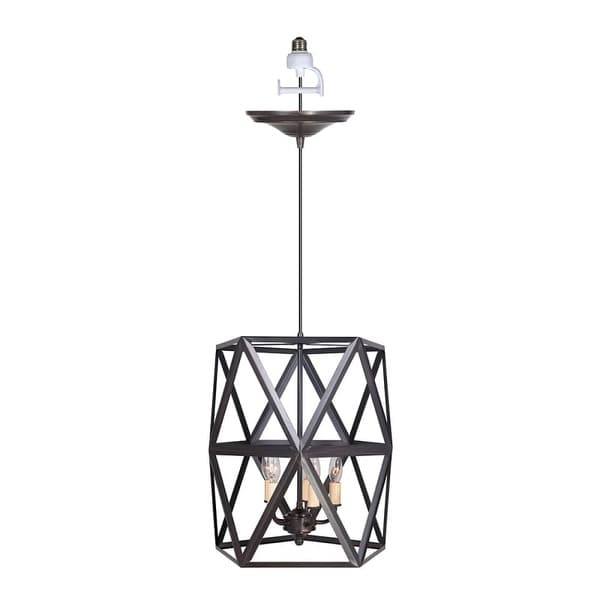 Shop Worth Home Products PBC-1011 Instant Pendant Series Triple Light